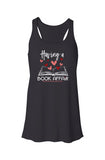 Flowy Racerback Tank - Affair Dark Grey