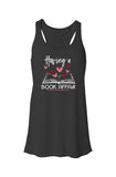 Flowy Racerback Tank - Affair Black