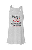 Flowy Racerback Tank - Affair Heather Grey/Black