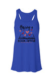 Flowy Racerback Tank - Affair Royal Blue/Black