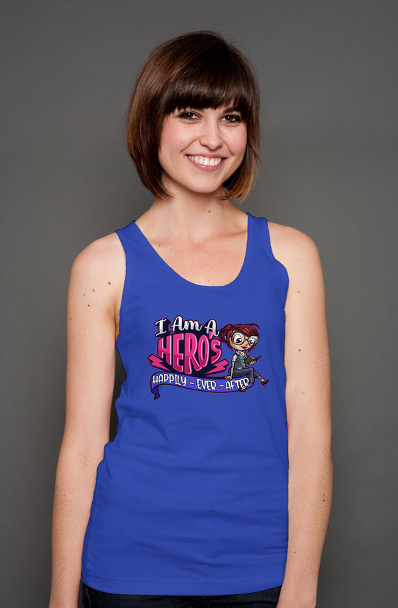 unisex tank Blue Hero's Happily Ever After