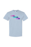 Gildan Cotton T Shirt - Love Light Blue