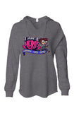 Womens Lightweight Hooded Sweatshirt - Shade