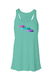 Flowy Racerback Tank - Love Mint