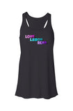 Flowy Racerback Tank - Dark Grey